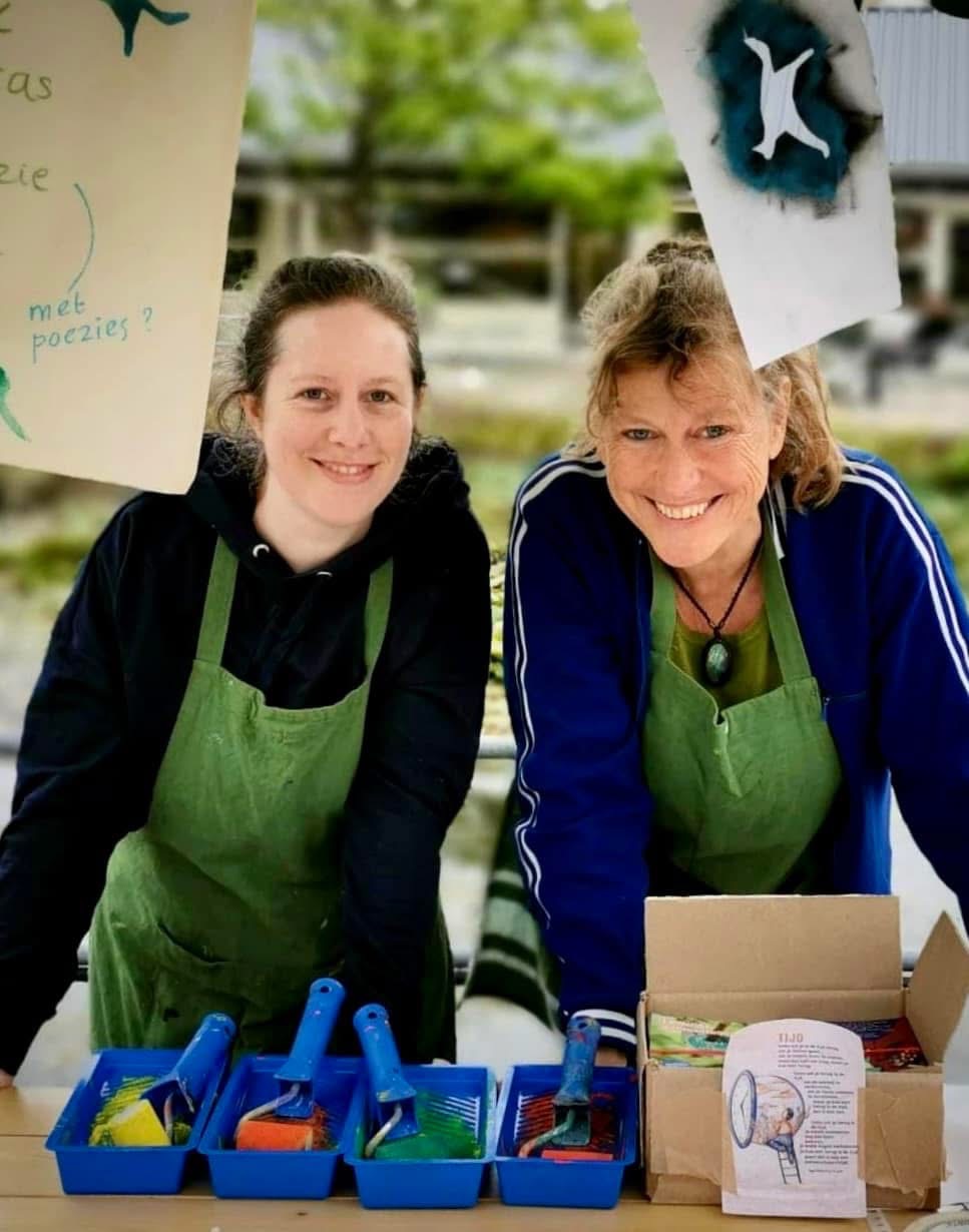Poëziewerkplaats met Eline Stalman en Anja Lofvers
