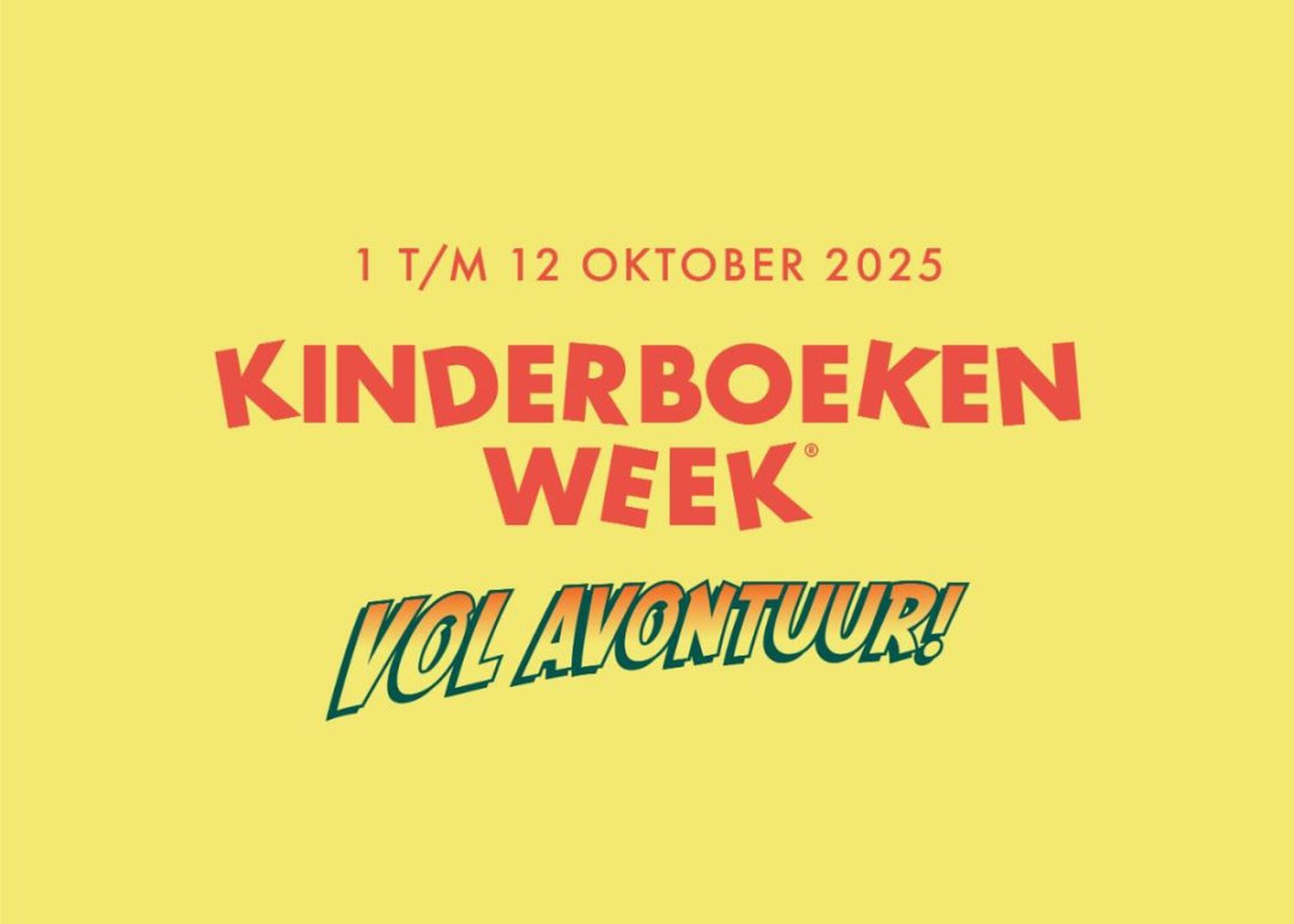Kinderboekenweek Vol avontuur